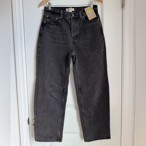 Madewell Darted Barrel Jeans in Olenda wash
